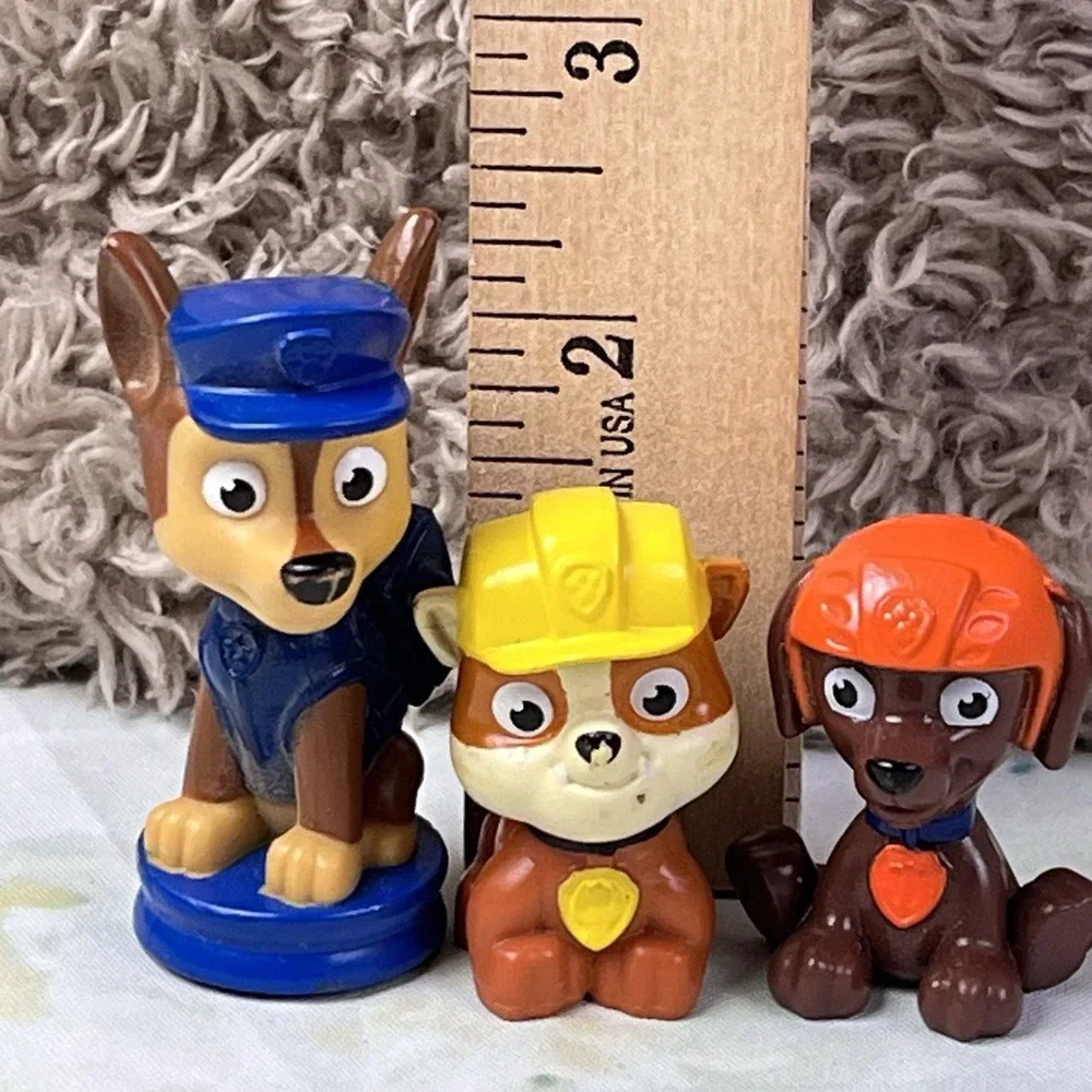 PAW Patrol Mini Figures Blind Box Figures Chase Rubble Zuma Cake Toppers